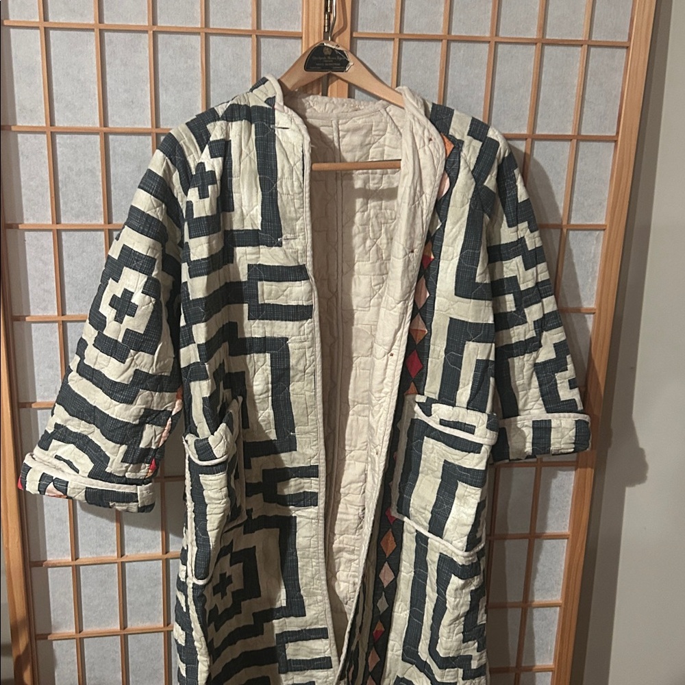 Cream Quilted Jacket